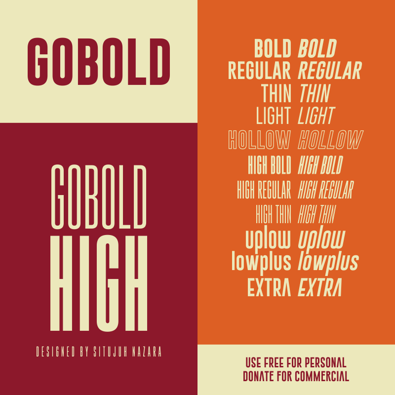 Gobold Font Family