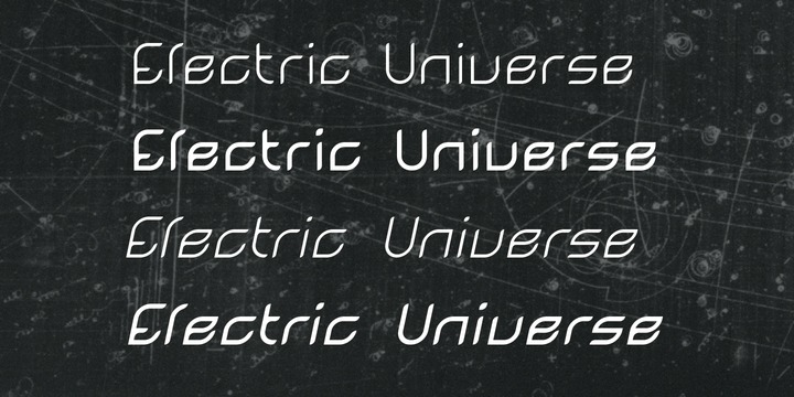 Galaxa Magnetica Font