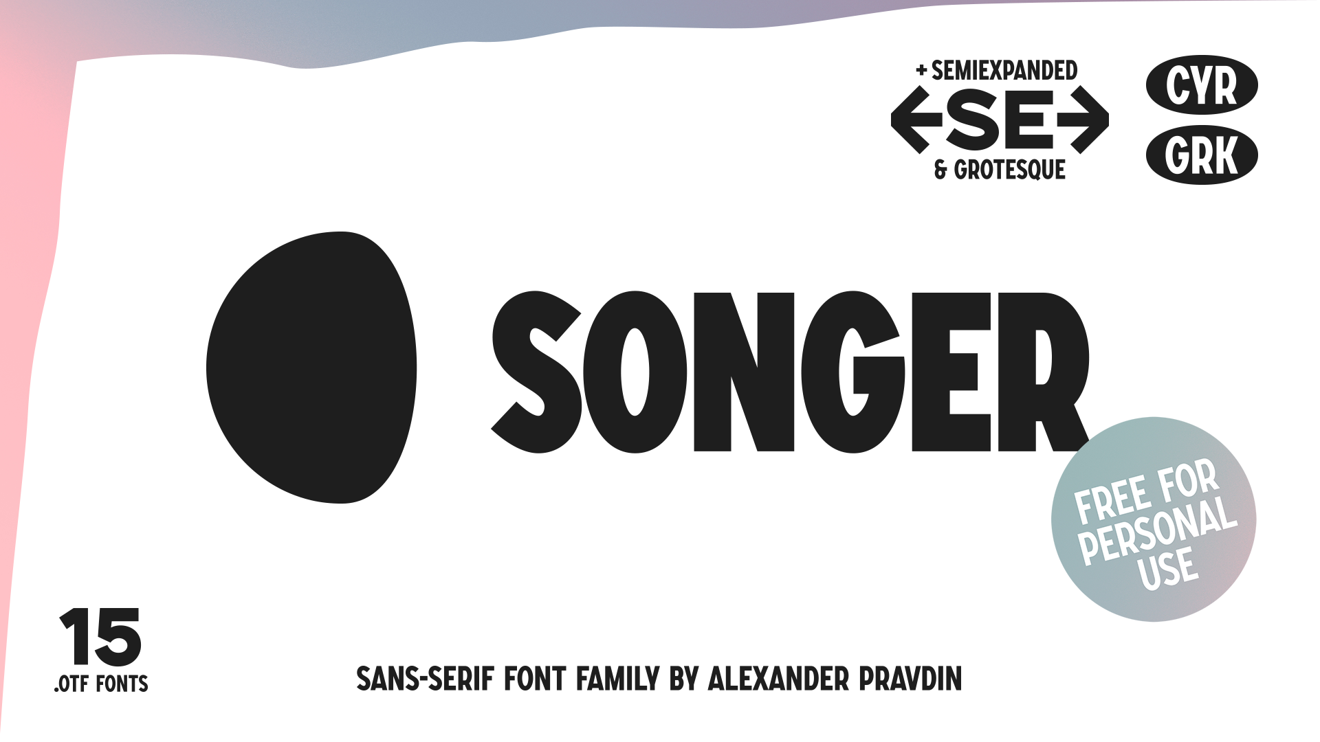 SONGER Font