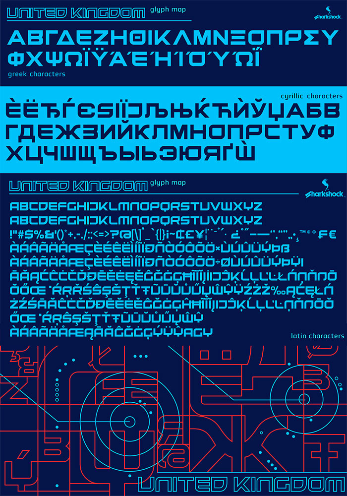 United Kingdom Font