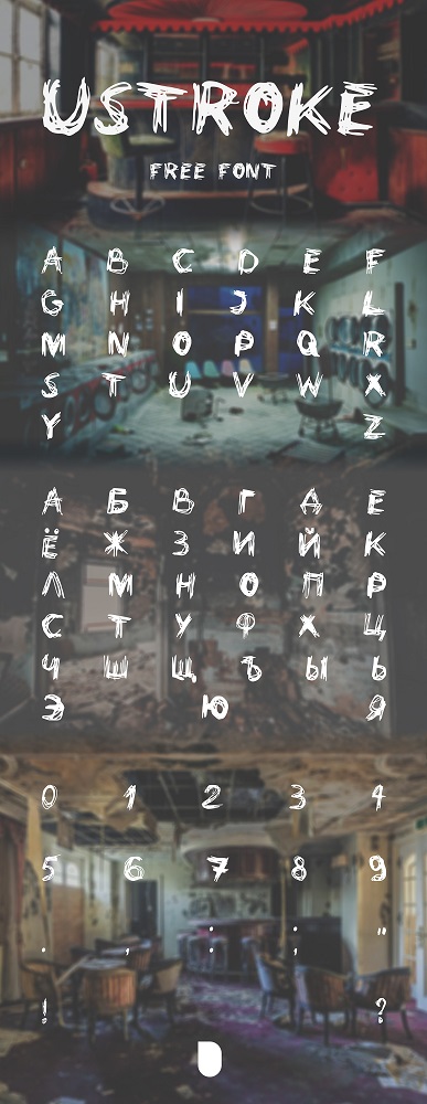 Ustroke Font