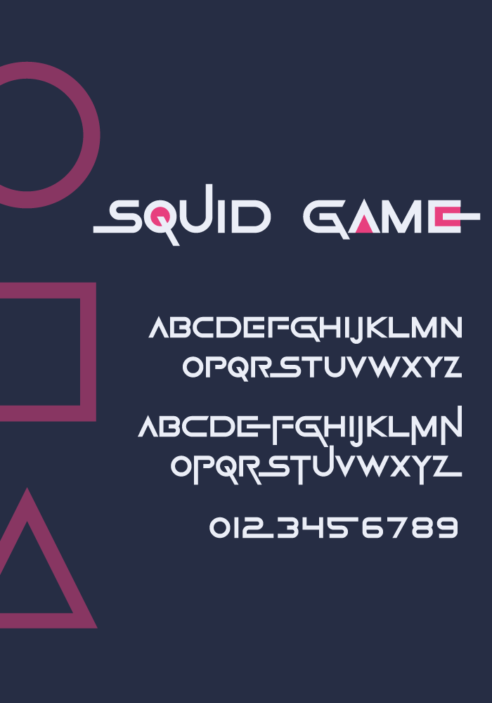 SQUID GAME Font